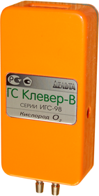 Клевер-В, технологический 0 - 100 %, переносной газоанализатор кислорода.