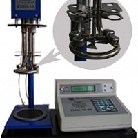 «КИШ-10-02» - Аппарат автоматический для определения температуры размягчения битумов на 2 или 4 пробы